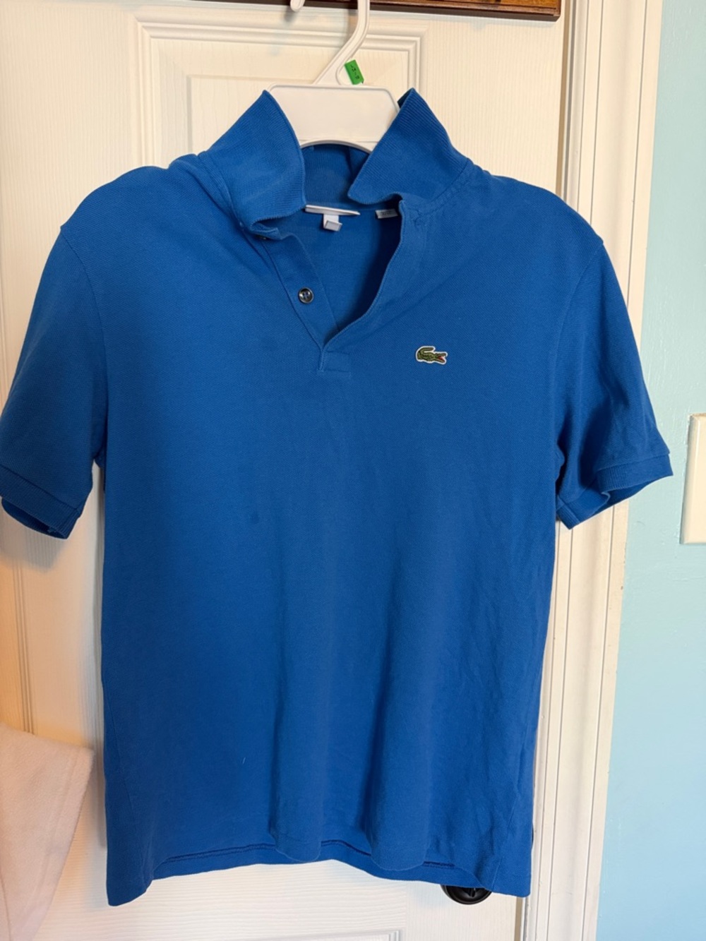 Lacoste Royal Blue Short Sleeve Polo